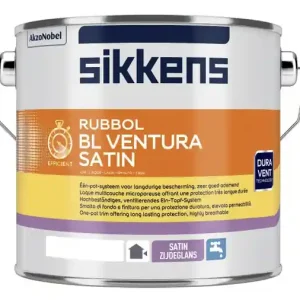 sikkens rubbol bl ventura satin (lichte kleur) 2,5 Tijdelijk Beschikbaar