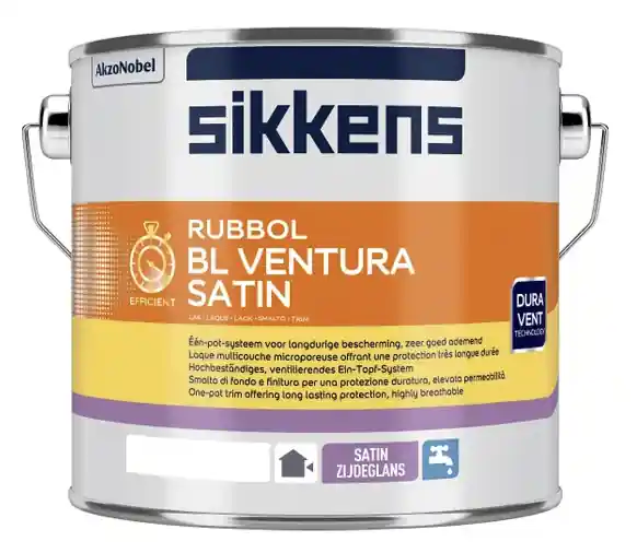 sikkens rubbol bl ventura satin (lichte kleur) 2,5 Tijdelijk Beschikbaar