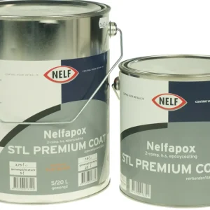 Direct Beschikbaar Nelf Nelfapox STL Premium Coat (zwart) 5 ltr