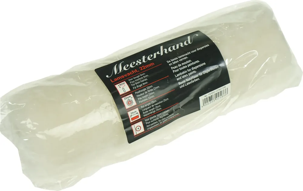 Meesterhand Lamsvachtroller Premium 25cm Op = Op
