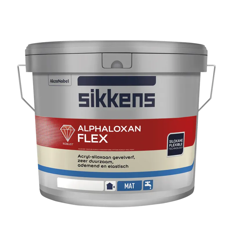 Sikkens Alphaloxan Flex (Wit/lichte kleur) 10 ltr Express Levering