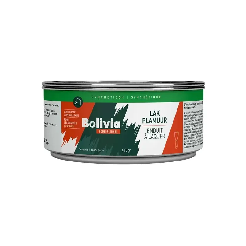 Koopje bolivia synthetische lakplamuur (Parelwit) 0,15 kg