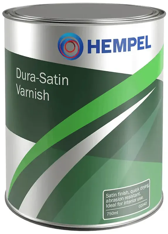 hempel dura-satin varnish 02040 0,75 ltr Gratis Retour
