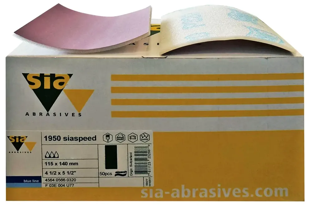 sia 1950 siaspeed soft handvel 115x140 mm (p180) 5 Koopje