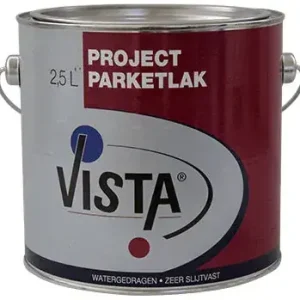Vista Project Parketlak Biobased extra mat 2,5 ltr Actieprijs