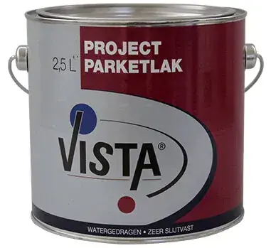 Vista Project Parketlak Biobased extra mat 2,5 ltr Actieprijs