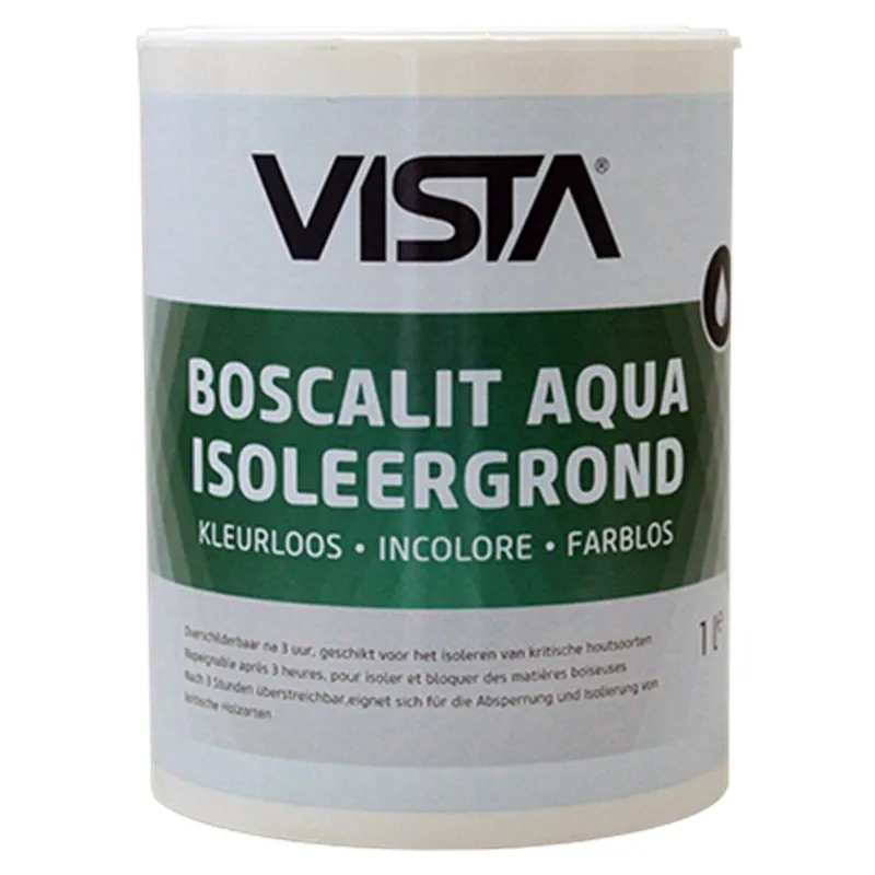 Vista Boscalit Aqua Isoleergrond (Transparant) 1lt Koop Online