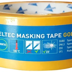 Deltec Masking Tape Gold 50m (38mm) Lage Prijs