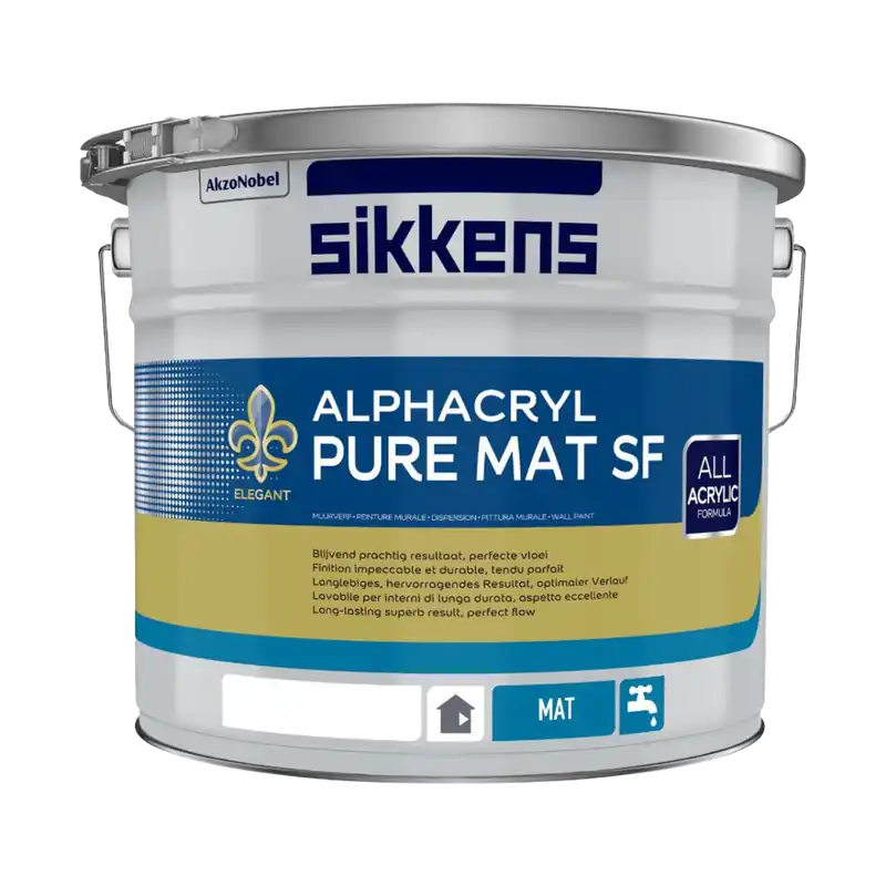 Laatste Kans Sikkens Alphacryl Pure Mat SF Lichte kleur