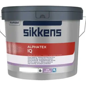 Weekendaanbieding Sikkens Alphatex IQ (donkere kleur) 10 ltr