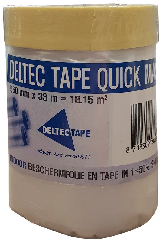 Deltec Quick Mask Indoor 33m (550mm) Hoge Kwaliteit