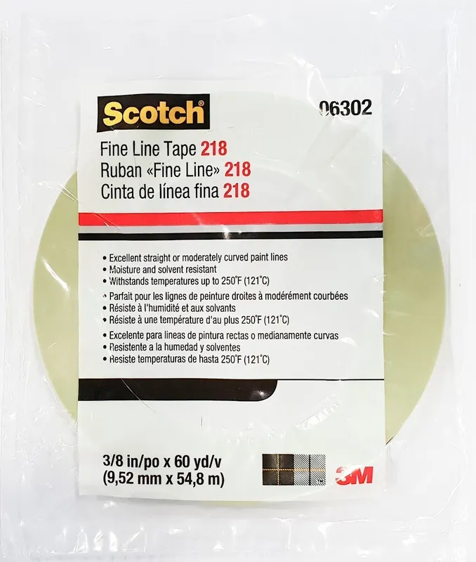 3M 06302 Fine Line Tape 218 9 mm x 55 m Lage Prijs