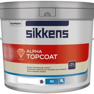 Goedkoop Sikkens Alpha Topcoat (donker) 10 ltr