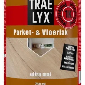 Nieuw Trae Lyx Parket en Vloerlak Ultra-Mat 0,75 liter