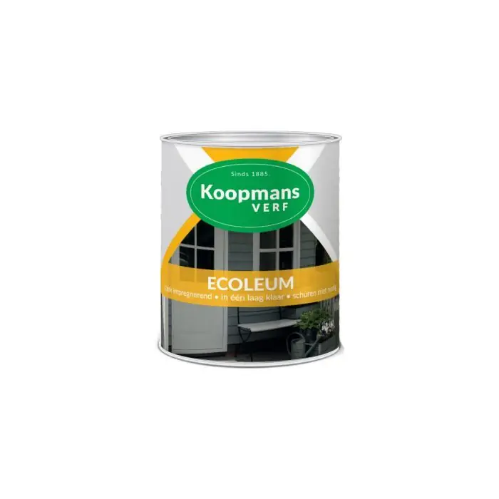 Flitsaanbieding Koopmans Ecoleum (210 donkerbruin) 1 ltr