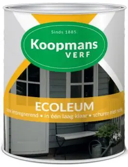 Flitsaanbieding Koopmans Ecoleum (225 zwartbruin) 1 ltr