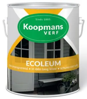 Direct Beschikbaar Koopmans Ecoleum (210 donkerbruin) 2,5 ltr