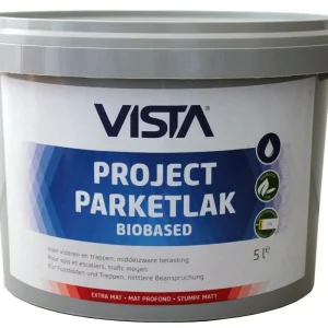 Vista Project Parketlak Biobased extra mat 5 ltr Betaalbaar