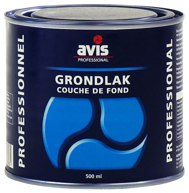 avis grondlak (grijs) 0,5ltr Populair