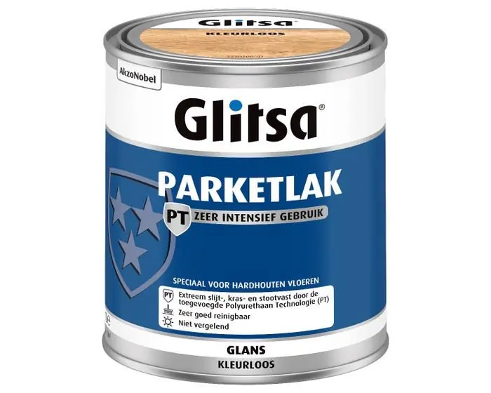 Dagaanbieding Glitsa Parketlak PT Hoogglans 1 ltr