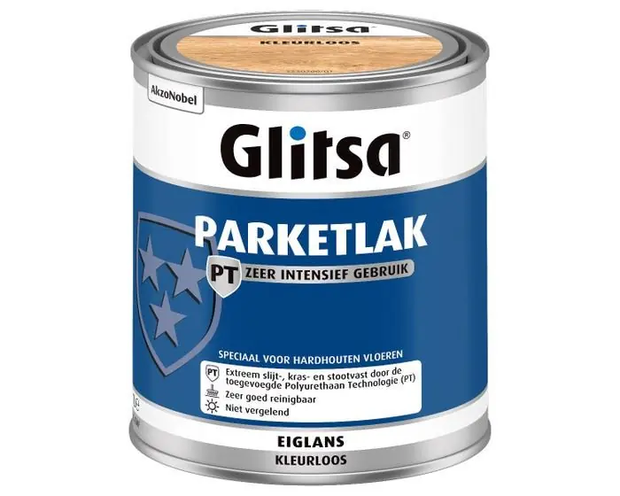 Seizoensaanbieding Glitsa Parketlak PT 0.25 ltr