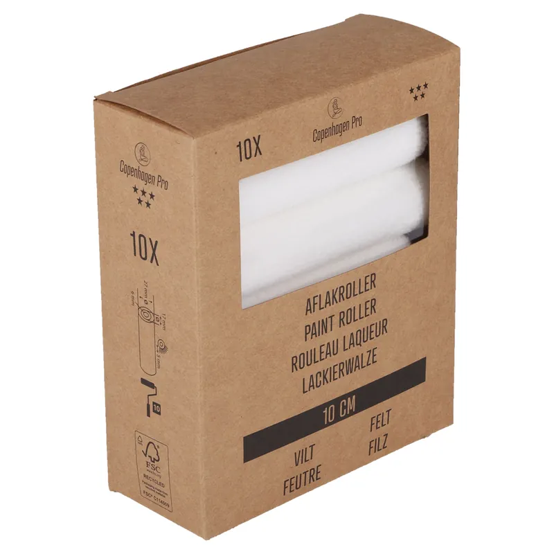 Populair Copenhagen Pro Lakviltrol 10cm 2 stuks