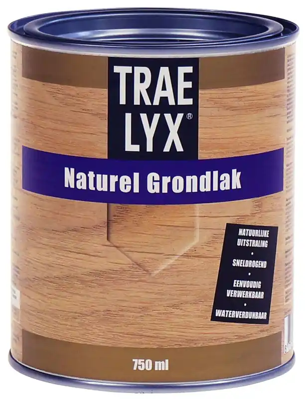 Trae Lyx Naturel Grondlak 0.75 ltr Gratis Retour