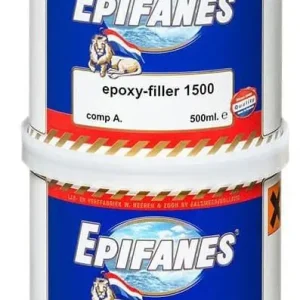 Epifanes Plamuur Epoxy Filler 1500 0.75 ltr Hoge Kwaliteit