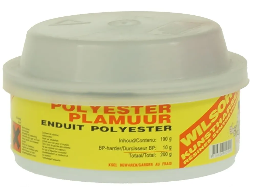 Wilsor Polyesterplamuur 0.2 kg Koop Vandaag