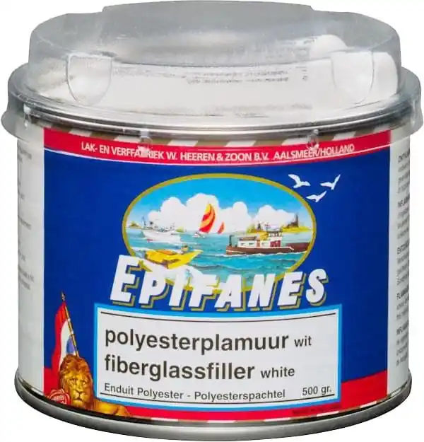 Superprijs Epifanes Polyester Plamuur (grijs) (0,5 kg)