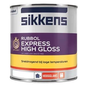 Betrouwbaar Sikkens Rubbol Express High Gloss (donkere kleur)
