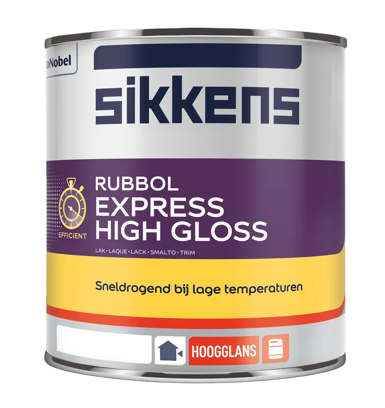 Betrouwbaar Sikkens Rubbol Express High Gloss (donkere kleur)