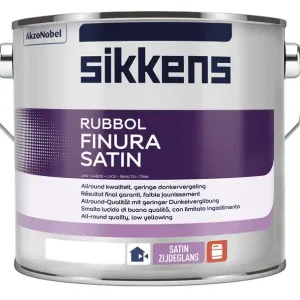 Flitsaanbieding Sikkens Rubbol Finura Satin (donkere kleur) 2,5 lt