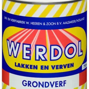 Alleen Vandaag Werdol Grondverf (zwart) (0,75 ltr)