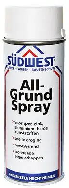 Südwest All-Grund K51 Spray (9105 zwart) 0.4 ltr Dagaanbieding