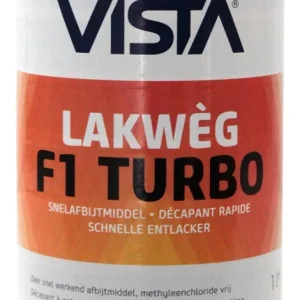 Op = Op Vista Lakweg F1 Turbo Snelafbijtmiddel 1 ltr