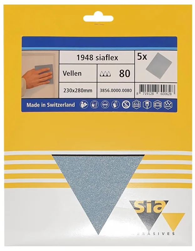Direct Verzonden Sia 1948 Siaflex (23 x 28 mm) Dry-Wet P320 5st