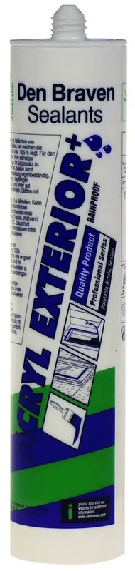Gecertificeerd Den Braven Zwaluw acryl exterior+ 0,31 ltr (Grijs)