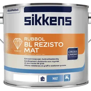 Sikkens Rubbol Bl Rezisto Mat (donkere kleur) 2,5 Lage Prijs