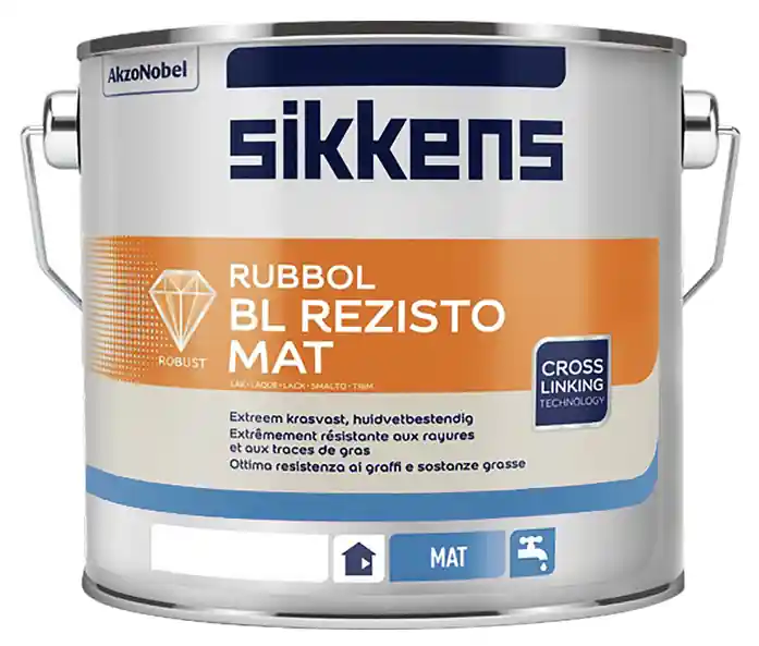 Sikkens Rubbol Bl Rezisto Mat (donkere kleur) 2,5 Lage Prijs