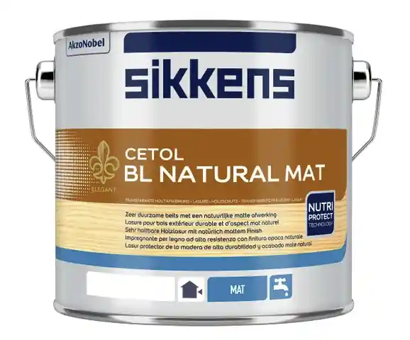 Sikkens Cetol BL Natural Mat 2,5 ltr Exclusieve Aanbieding