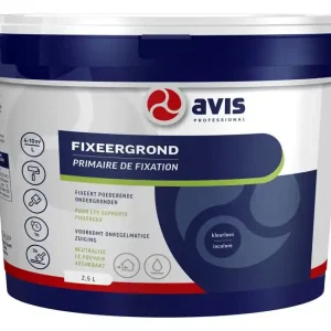 Laatste Versie Avis Fixeergrond (kleurloos) 2,5 Ltr