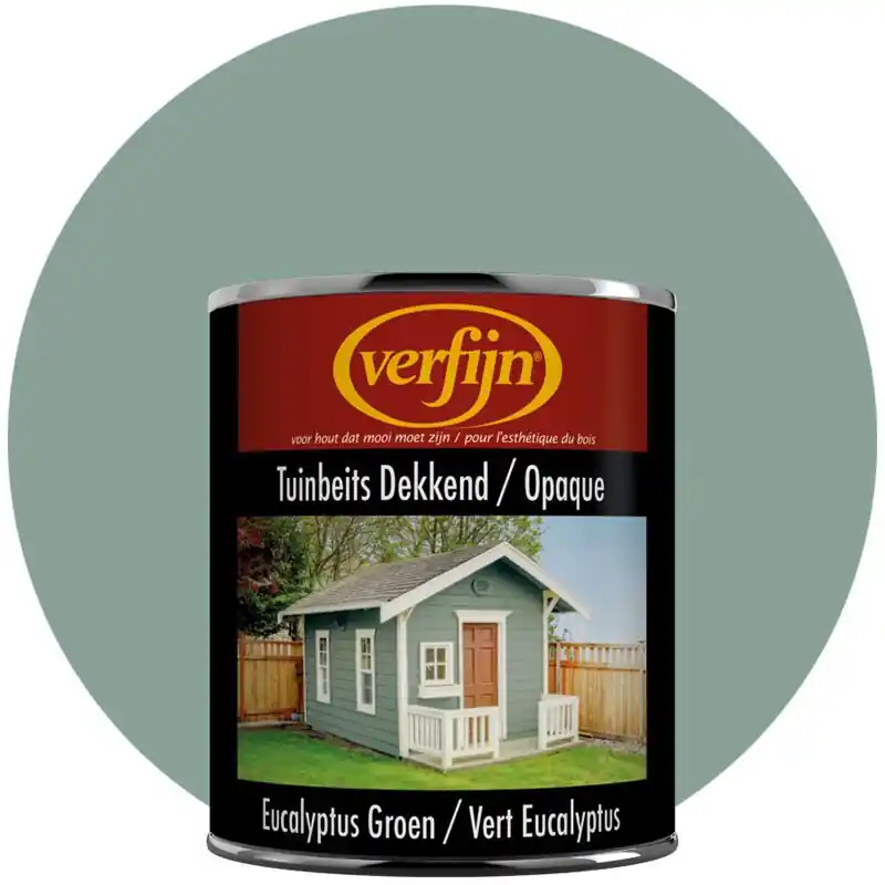 Verfijn Tuinbeits Dekkend (Eucalyptus groen) 0.75 Hete Deal