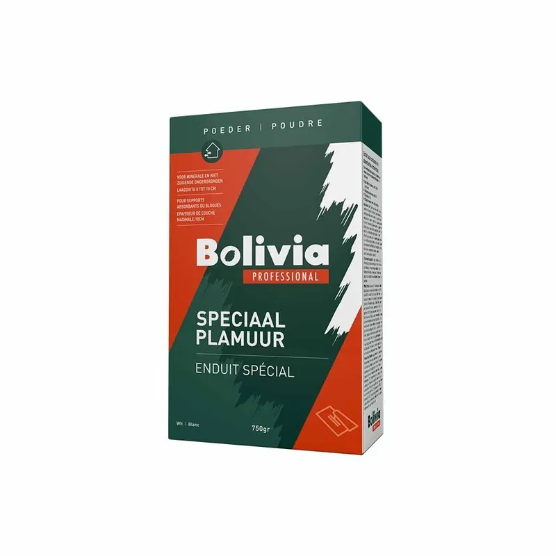 Bolivia Speciaal plamuur - 750 gram doosje Beperkte Voorraad