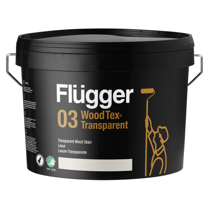Flitsaanbieding Flügger Flutex Wood Tex 03 (Mengkleur) 3L