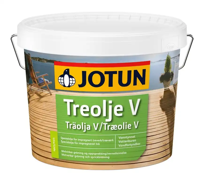 Jotun Treolje V Watergedragen 3L Betrouwbaar