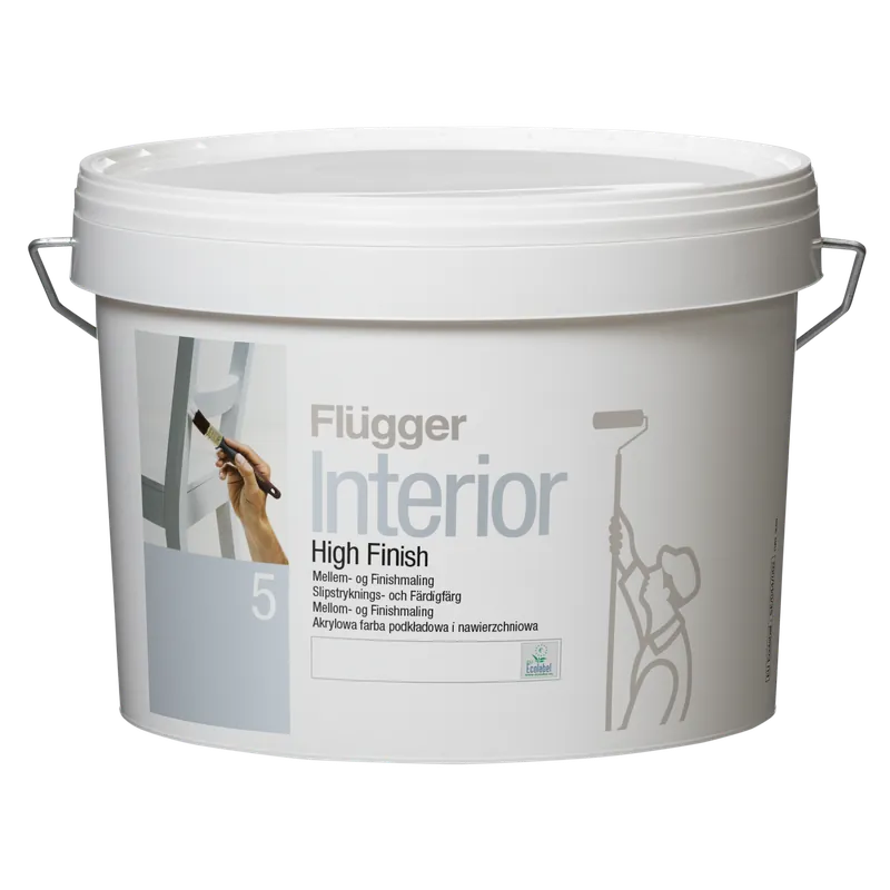 Flitsaanbieding Flügger Interior High Finish 5 Mat 0,75 ltr