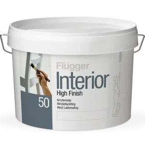 Aanbieding Flügger Interior High Finish 50 Zijdeglans 0,75ltr