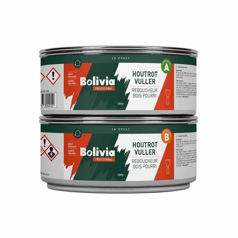 Meest Verkocht Bolivia Houtrotvuller Epoxy Set - 1000 gram