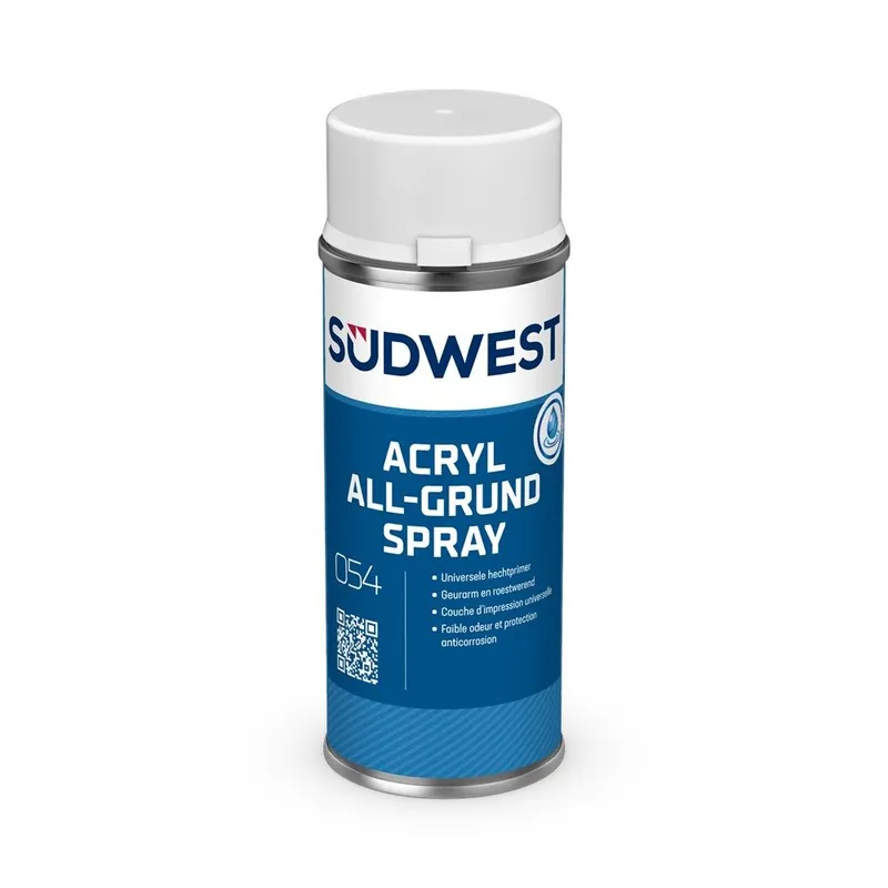 Südwest Acryl Allgrund Spray 9110 wit 400ml Merkproduct